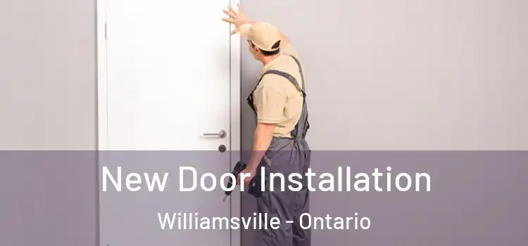 New Door Installation Williamsville - Ontario